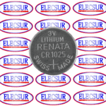 BATERIA LITHIUM CR1025 MARCA RENATA