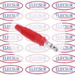 CONECTOR BANANA MACHO 641-8075 4MM GERMANY