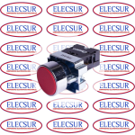PULSADOR RASANTE FPB-BA2 ROJO CAMSCO