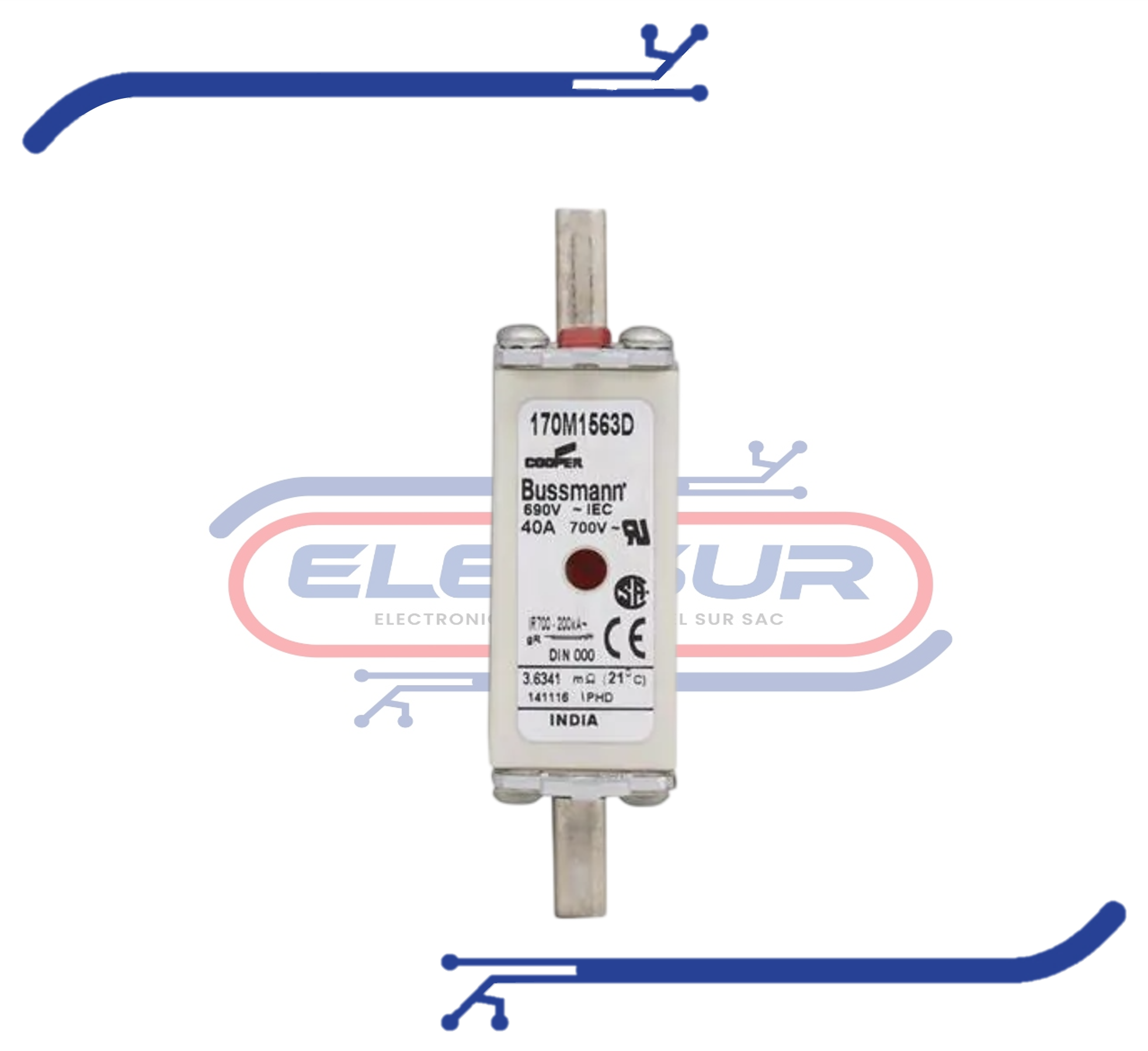 170M1563D 170M1563D BUSSMANN - Imagen 1