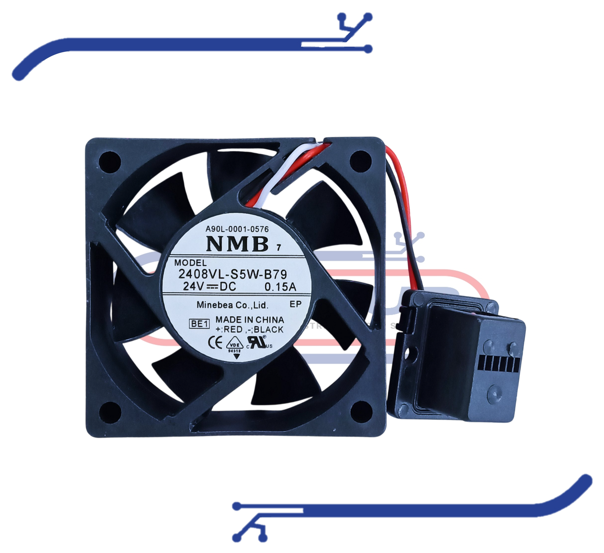 2408VL-S5W-B79 2408VL-S5W-B79 NMB - Imagen 1